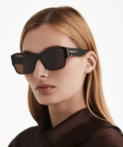 Солнцезащитные очки CCXF-01-Brown-Silver | ПЕРВЫЙ. МОДНЫЙ