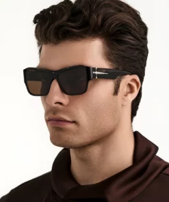 Солнцезащитные очки CCXF-01-Brown-Silver | ПЕРВЫЙ. МОДНЫЙ